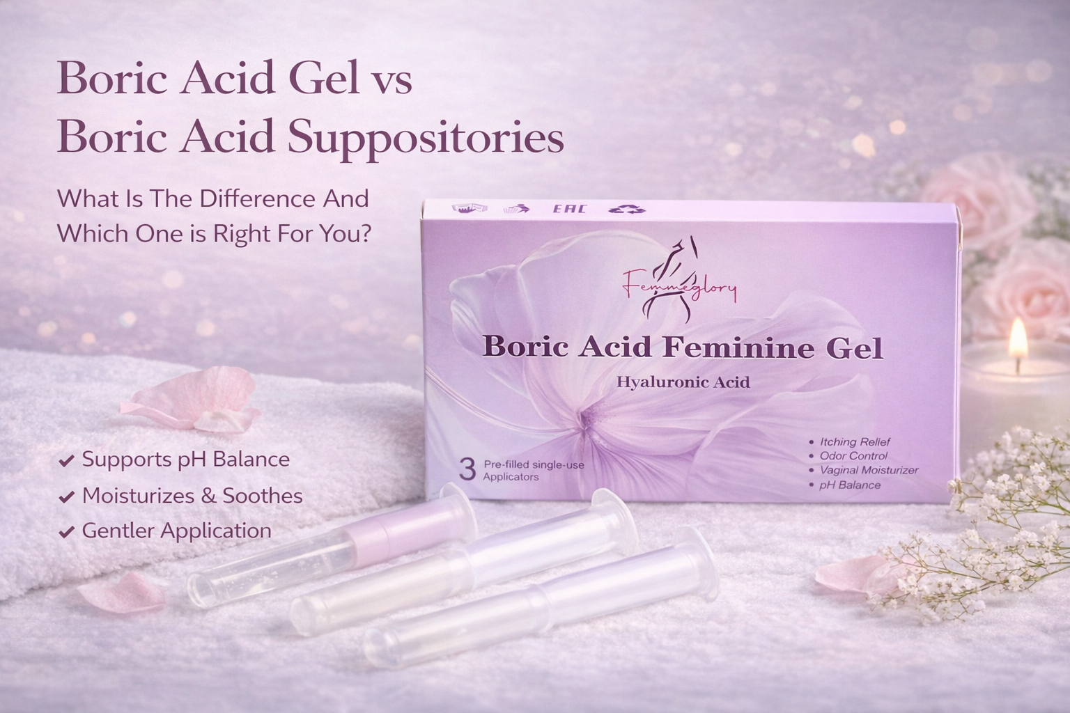 Boric Acid Gel vs Boric Acid Suppositories